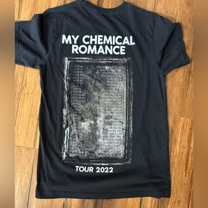 Official My Chemical Romance 2022 Concert Tshirt